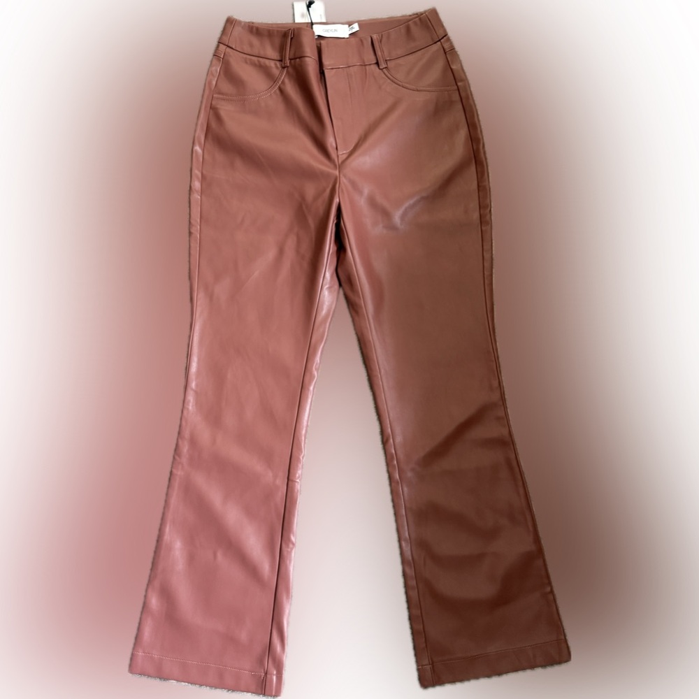 Greylin women’s faux leather pants